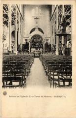 Intérieur de l'Eglise Notre-Dame du Travail de Plaisance à Paris 14e