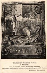 Paris 5e-Eglise Saint Julien le Pauvre-H. Rousseau à Paris 5e