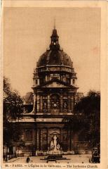 Paris 5e-Eglise de la Sorbonne à Paris 5e