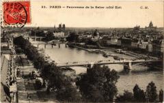 Paris Panorama de la Seine (coté Est)