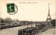 Paris Perspective sur la Seine