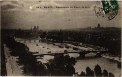 Paris 6e Panorama de Paris la nuit à Paris 6e