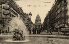 Paris 5e-Rue Soufflot et Panthéon à Paris 5e