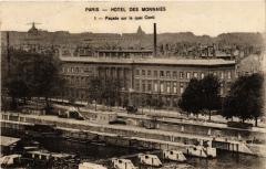 Paris 6e Paris-Facade sur le Quai Conti à Paris 6e