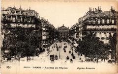 Paris 2e-Avenue de l'Opéra à Paris 2e