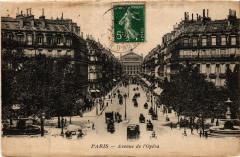 Paris 2e-Avenue de l'Opéra à Paris 2e