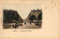 Paris 2e-L'Avenue de l'Opéra à Paris 2e