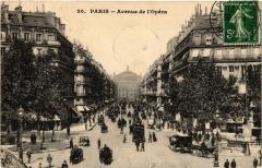 Paris 2e-Avenue de l'Opéra à Paris 2e