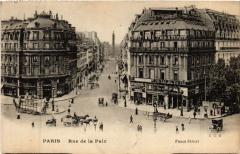 Paris 2e-La Rue de la Paix à Paris 2e
