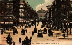 Paris 2e-Avenue de l'Opéra à Paris 2e