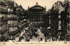Paris 2e-L'Avenue de l'Opéra cue prise de l'Hótel du Louvre -
																					75002 Paris 2e
																			