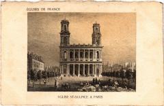 Paris 6e Paris-Eglise Saint-Sulpice a Paris à Paris 6e