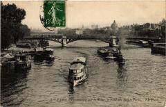 Paris 6e Paris-Perspective sur la Seine à Paris 6e