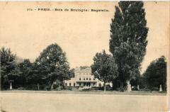 Carte postale ancienne Bois de Boulogne - Bagatelle
                                                                     à Paris 16e
                                