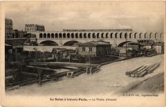 Carte postale ancienne Le Viaduc d'Auteuil
                                                                     à Paris 15e
                                