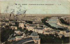 Panorama de la Seine (Rive droite) à Paris 16e