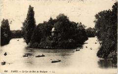 Le Lac du Bois de Boulogne à Paris 16e