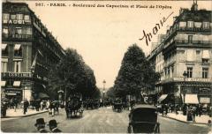 Paris 9e - Boulevard des Capucines à Paris 9e