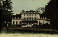 Bois de Boulogne - Château de Longchamp à Paris 16e