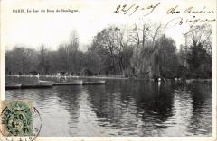 Le Lac du Bois de Boulogne à Paris 16e