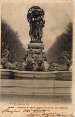 Paris 6e Paris-Fontaine des Qaatre Parties du Monde à Paris 6e
