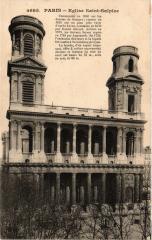 Paris 6e Paris-Eglise Saint Sulpice à Paris 6e