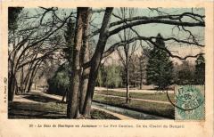Carte postale ancienne Le Bois de Boulogne en Automne - Le Pré Catelan - Ile du Chalet de Bengali
                                                                     à Paris 16e
                                