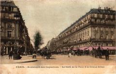 Paris 9e - Boulevard des Capucines à Paris 9e