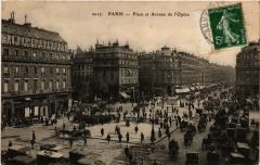 Paris 9e - Place et Avenue de l'Opera à Paris 9e