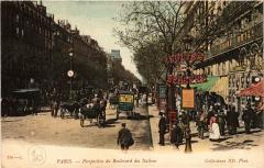 Paris 9e - Perspective du Boulevard des Italiens à Paris 9e