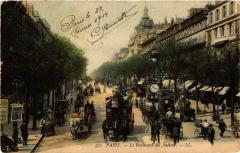 Paris 9e - Le Boulevard des Italiens à Paris 9e