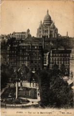 Paris 9e - Vue sur le Sacre-Coeurs à Paris 9e