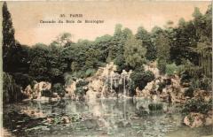 Cascade du Bois de Boulogne à Paris 16e