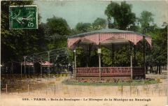Carte postale ancienne Bois de Boulogne - Le Kiosque de la Musique au Ranelagh
                                                                     à Paris 16e
                                