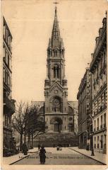 Carte postale ancienne Notre-Dame de la Croix
                                                                     à Paris 20e
                                