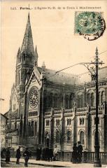 L'Eglise Notre-Dame de la Croix à Ménilmontant à Paris 20e
