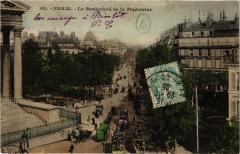 Paris (8e) - Boulevard de la Madeleine à Paris 8e