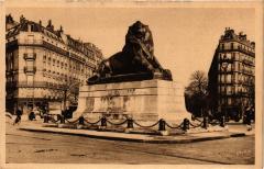 Le Lion de Belfort -
																					75014 Paris 14e
																			