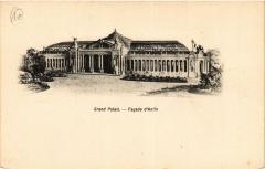 Paris (8e) - Le Grand Palais Facade d'Antin à Paris 8e