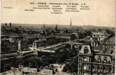 Panorama des dix Ponts à Paris 4e
