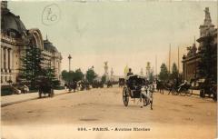 Paris (8e) - Avenue Nicolas à Paris 8e