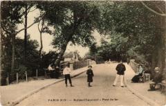 Buttes-Chaumont - Pont de fer à Paris 19e
