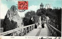 Carte postale ancienne Les Buttes-Chaumont
                                                                     à Paris 19e
                                
