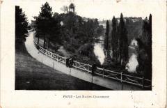 Carte postale ancienne Les Buttes-Chaumont
                                                                     à Paris 19e
                                