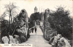 Buttes-Chaumont - Le Pont à Paris 19e