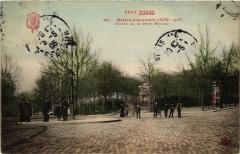 Buttes Chaumont - Entrée de la Porte Bolivar à Paris 19e