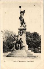 Monument Jean Macé à Paris 19e