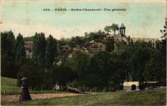 Buttes Chaumont - Vue générale à Paris 19e