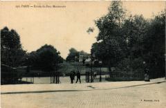 Entrée du Parc Montsouris à Paris 14e