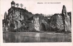 Carte postale ancienne Les Buttes-Chaumont
                                                                     à Paris 19e
                                